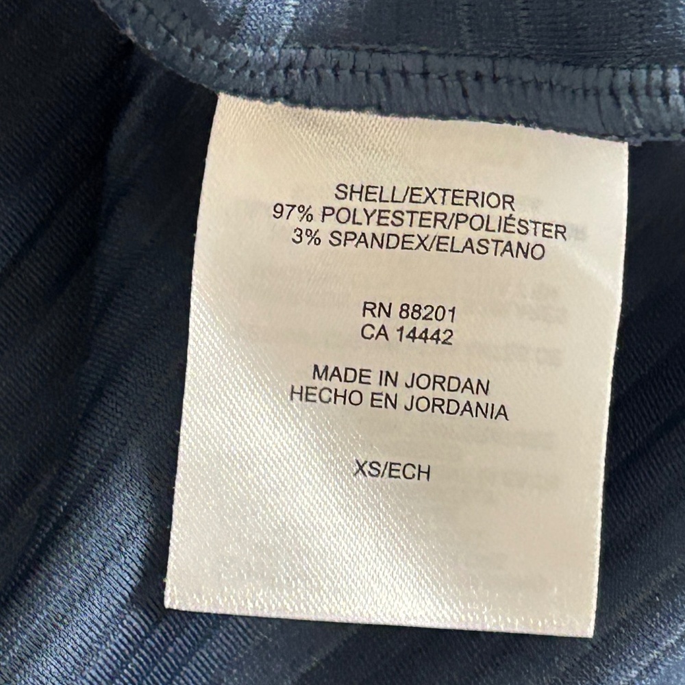 MPG Mondetta Performance Gear Ottoman Long Jacket - Iron Blue Size XS - Picture 10 of 10
